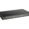 D-Link 48 Ports 10/100/1000Mbps PoE + 4 Ports 10G SFP+ Smart