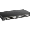 D-Link 48 Ports 10/100/1000Mbps PoE + 4 Ports 10G SFP+ Smart