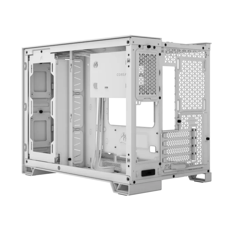 iCUE 2500X Micro ATX White Dual Chamber PC Case