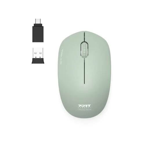 Port 2.4GHz Collection II Vert Olive Wireless Mouse