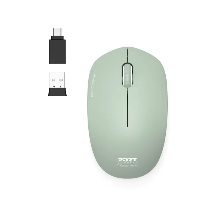 Port 2.4GHz Collection II Vert Olive Wireless Mouse