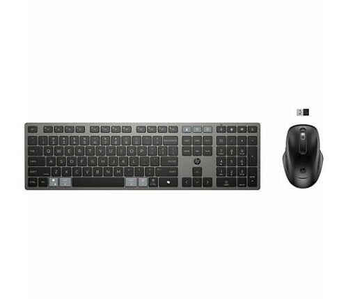 HP 725 Multi Rechargable Wireless Keyboard and Mouse Combo