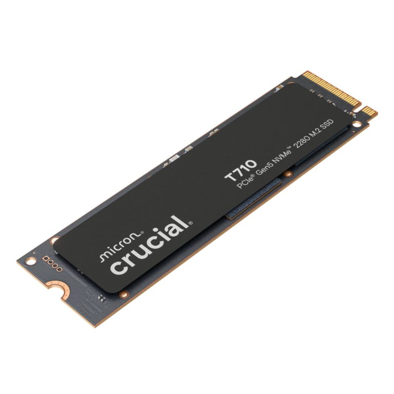 Crucial T710 1TB M.2 NVMe Gen5 NAND SSD