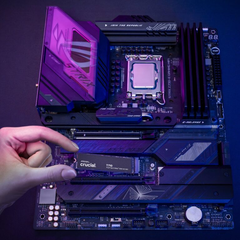 Crucial T710 1TB M.2 NVMe Gen5 NAND SSD