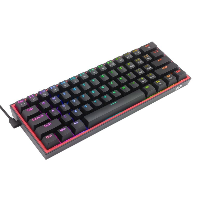 Redragon K616 FIZZ Pro 61-Key RGB Mechanical Gaming Keyboard