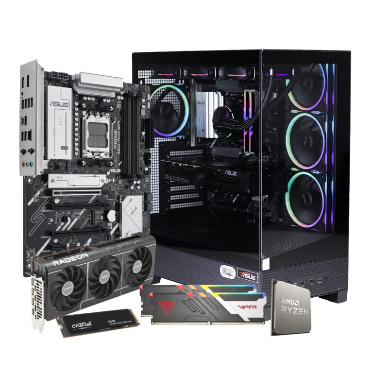 PCBuilder Ryzen 7 7800X3D MAXIMUS Windows 11 Gaming PC