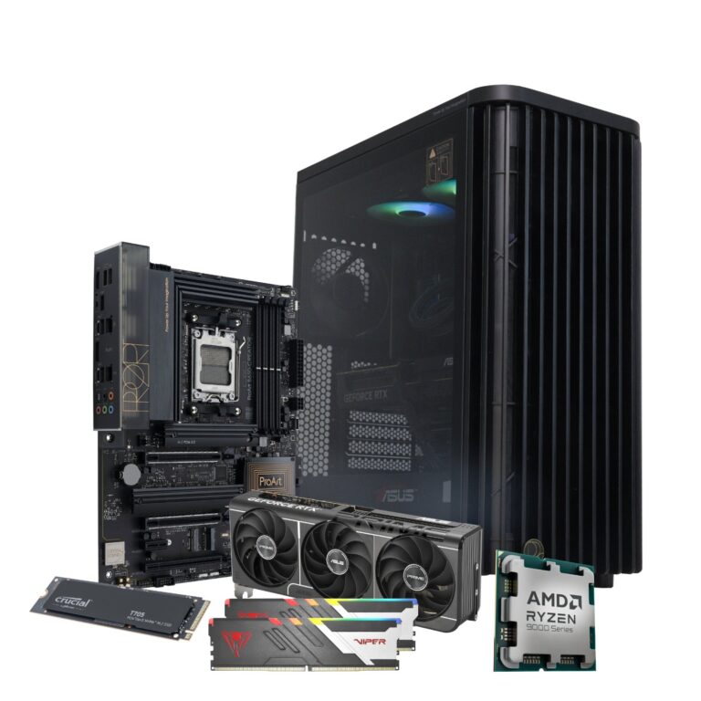PCBuilder Ryzen 7 9700X MONET Windows 11 Creator PC