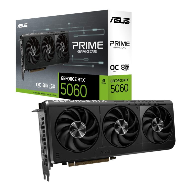 ASUS PRIME GeForce RTX 5060 OC 8GB GDDR7 GPU