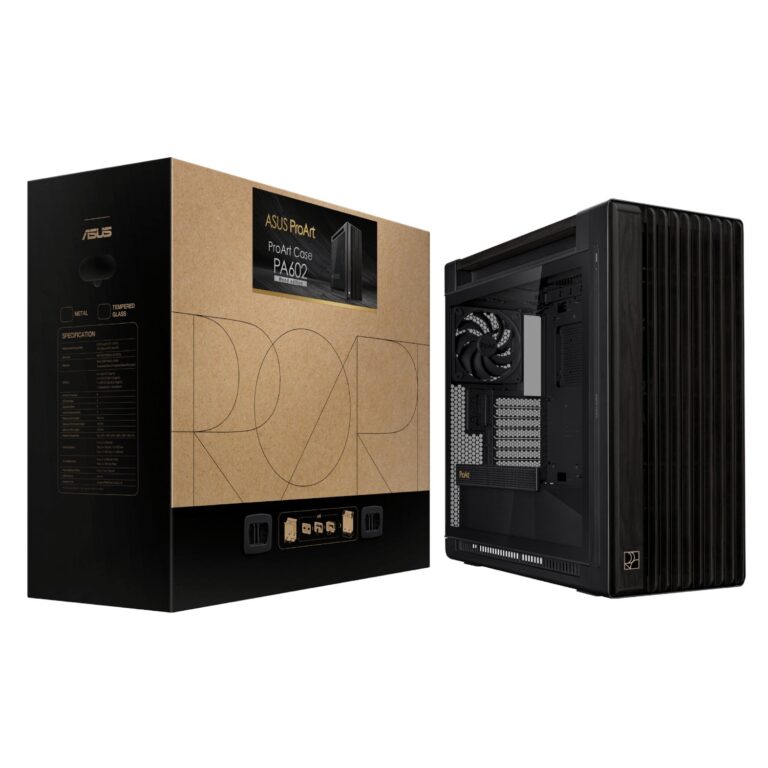 Asus ProArt PA602 Wood Edition Mid Tower ATX Chassis