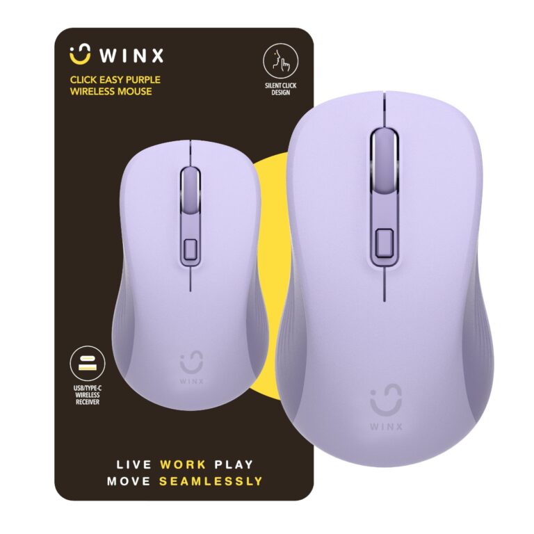WINX CLICK Easy 1600DPI 2.4GHz Wireless Mouse