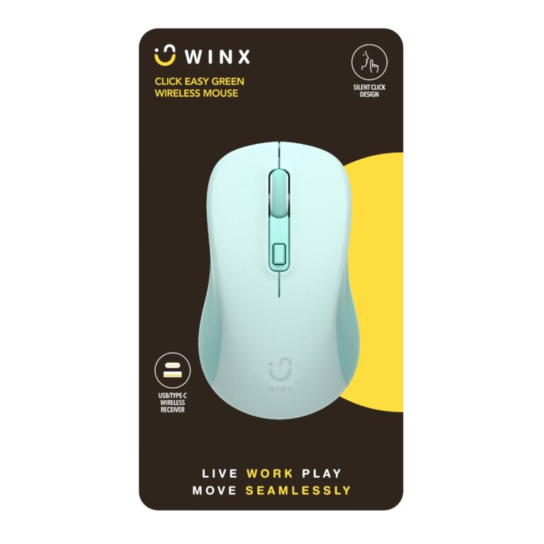 WINX CLICK Easy 1600DPI 2.4GHz Wireless Mouse