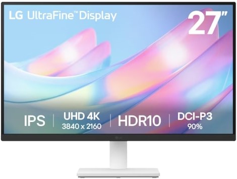 LG UltraFine 27-inch 4K UHD IPS Monitor