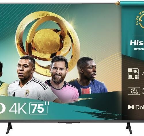 Hisense 75-Inch A6Q Ultra HD Smart TV