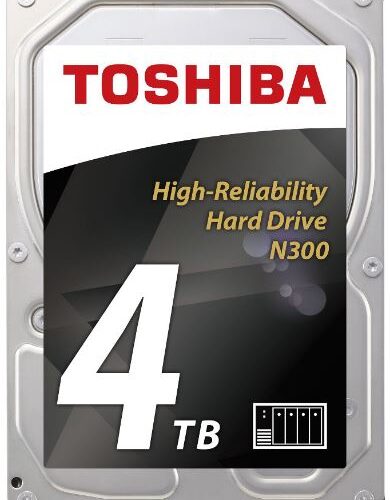 TOSHIBA 4TB N300 NAS 3.5" DRIVE