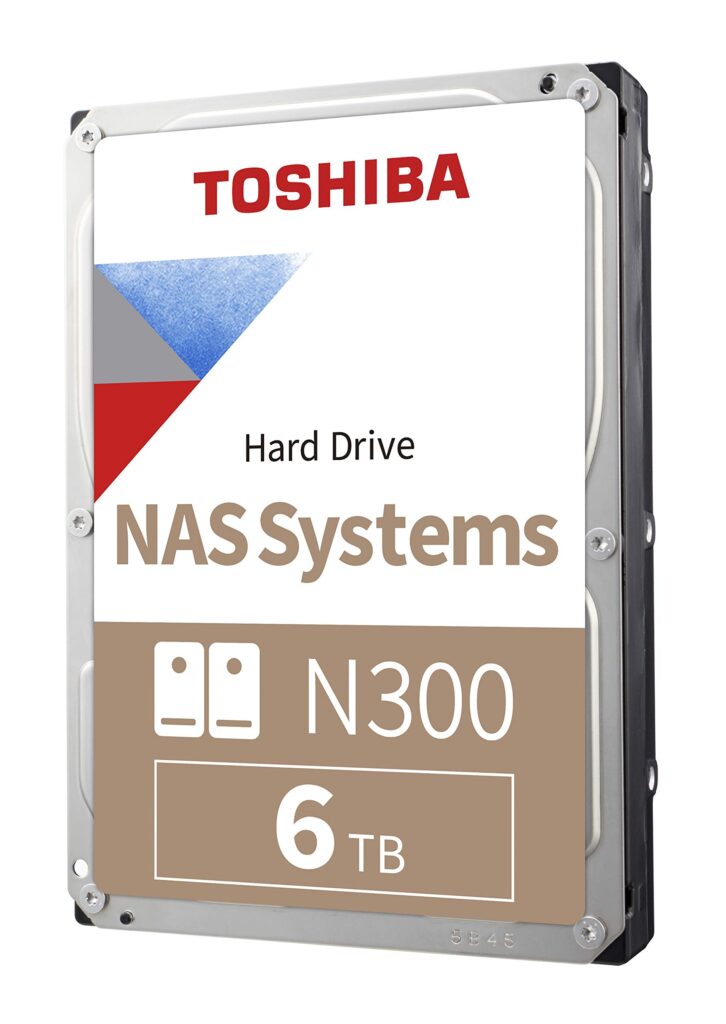 TOSHIBA 6TB N300 NAS 3.5" DRIVE