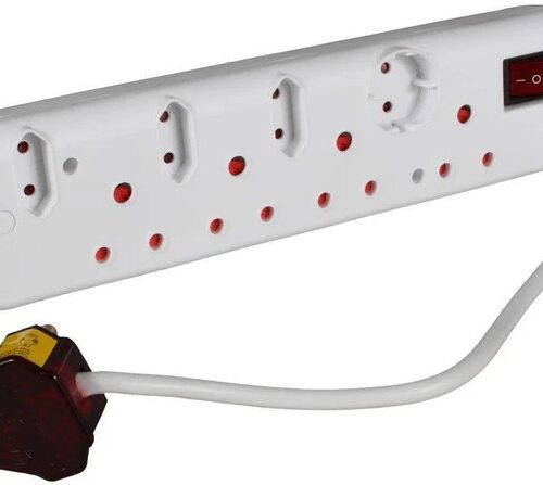 Ellies High Surge Protection 8-way Multi-plug