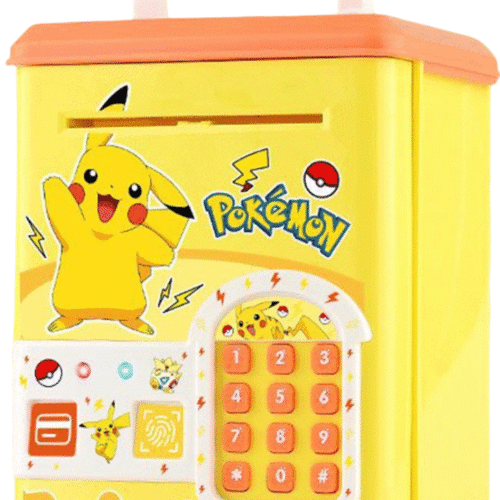 CASEY POKEMON TYPE MONEY SAFE BAT.OPERTD
