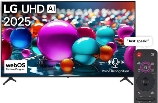 LG 65 inch UHD AI UA854K AI Magic Remote Ready HDR10 Smart T