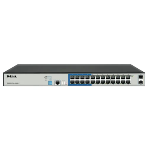 24 PoE 10/100/1000 ports + 2 Gigabit SFP ports Long Range Sm