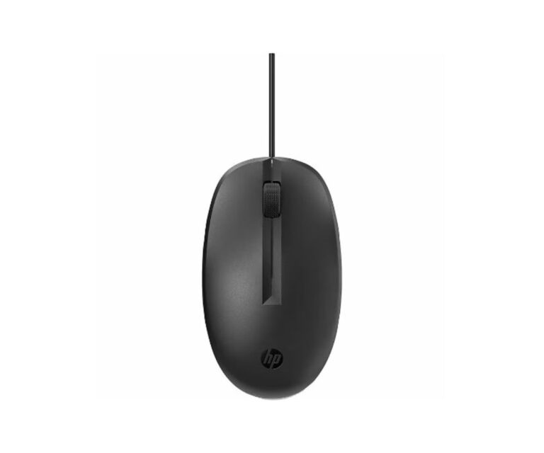 HP 125 USB Wired Mouse Black 265A9UT