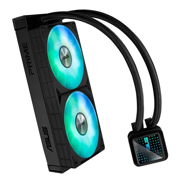 ASUS Cooler/Water block dimention:73x73x45mm/Radiator Dimension/277x120x27mm