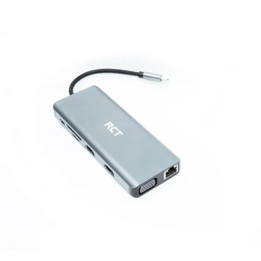 RCT compact 12-in-1 hub with 2 HDMI