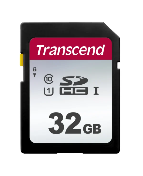 TRANSCEND 300S 32GB UHS-1 CLASS 10 U1 SDHC CARD