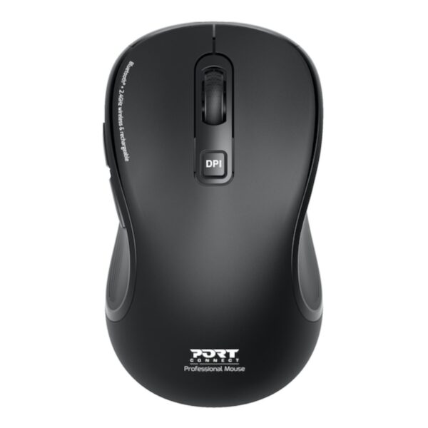 Port Connect Essential Bluetooth Wireless Rechargeable Mouse