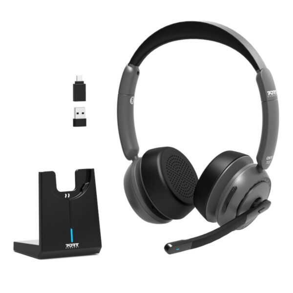 Port Connect ON?R 700 Bluetooth Wireless Headset with Noise