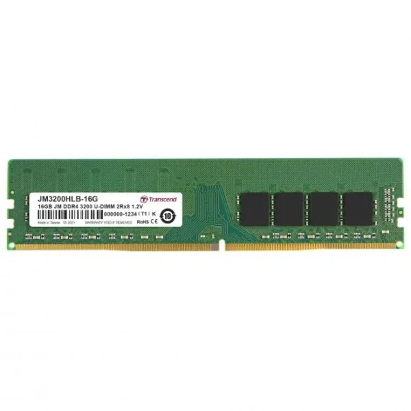 92297843_2254606128.webp TRANSCEND JET MEMORY 16GB DDR4-3200 DESKTOP U-DIMM 2RX8 CL22