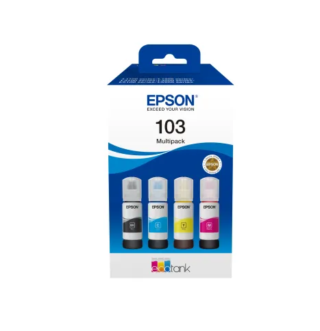 Epson 103 Ecotank 4-colour Multipack. Black 4500 pages