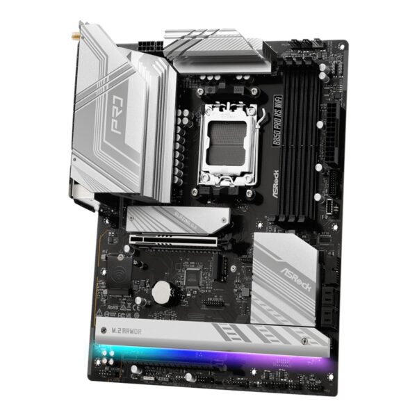 ASRock B850 Pro RS Wi-Fi ATX Motherboard (AMD AM5
