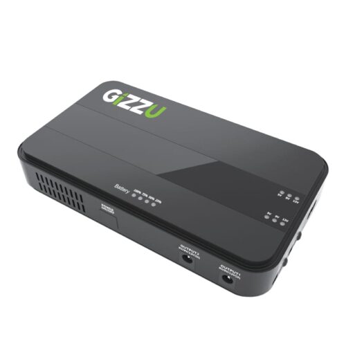 GIZZU 36W 32Wh 8800mAh Mini Dual DC UPS Lithium