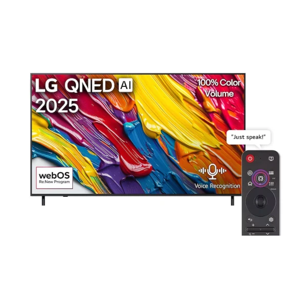 LG 75 Inch QNED evo AI 4K MiniLED Smart TV