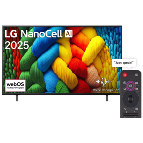 LG 86 Inch NanoCell AI 4K webOS25 Smart TV