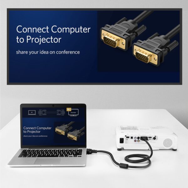 UGreen VG101 VGA Male to Male Cable 3M