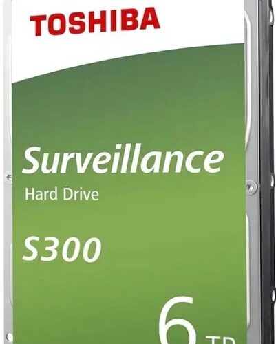 Toshiba S300 3.5-inch 6TB SATA III Surveillance Internal Har