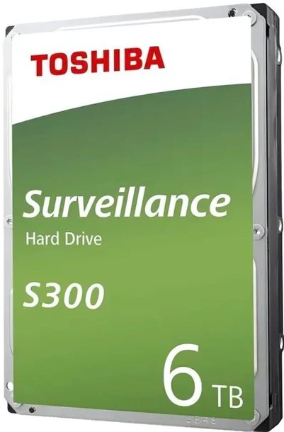 Toshiba S300 3.5-inch 6TB SATA III Surveillance Internal Har