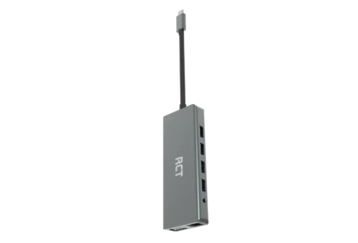 RCT compact 12-in-1 hub with 2 HDMI