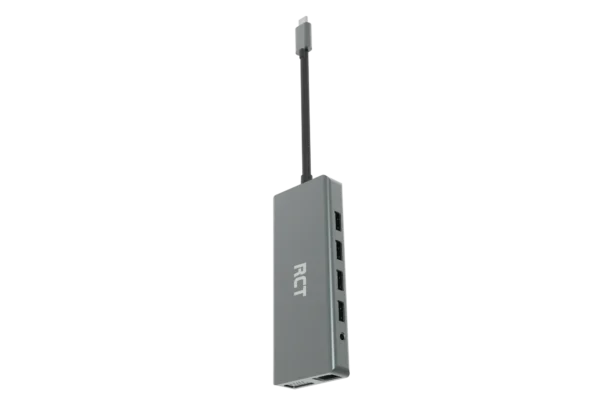 RCT compact 12-in-1 hub with 2 HDMI