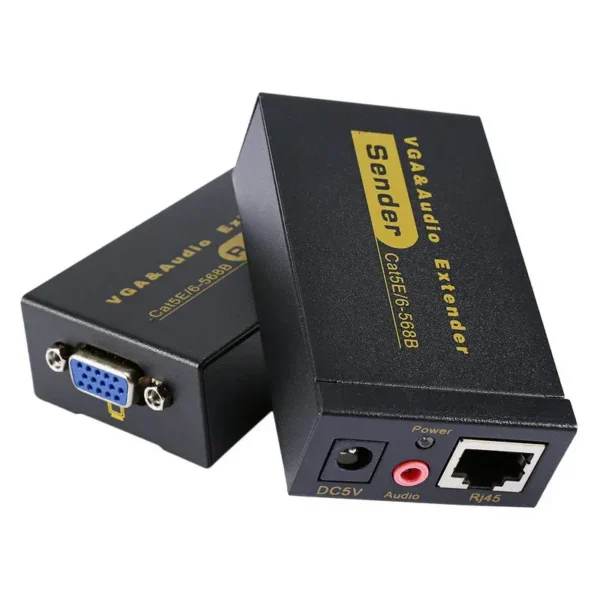 VGA & AUDIO NETWORK EXTENDER 100M
