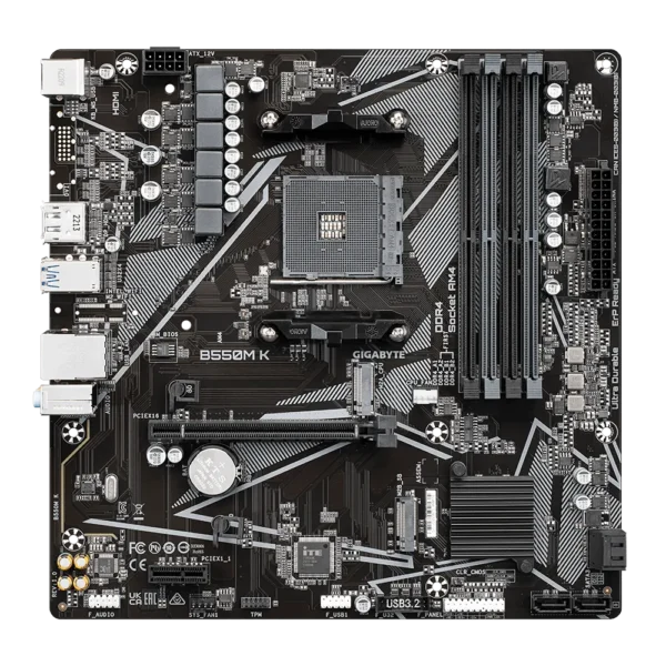 GIGABYTE AMD B550 Chipset for AMD AM4