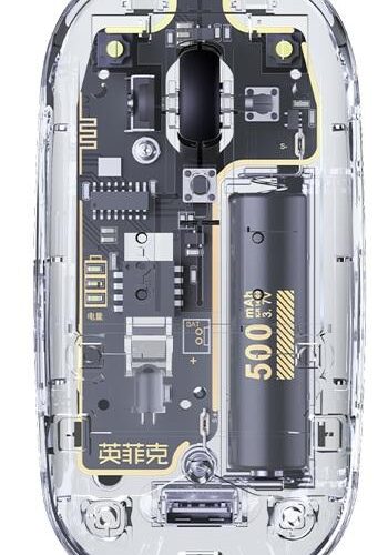 CRYSTAL TRANSPARENT 2.4G MOUSE