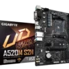 GIGABYTE Motherboard AMD A520M-S2H for 3rd/4th/5th Generatio
