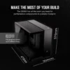 iCUE 2500X Micro ATX Black Dual Chamber PC Case