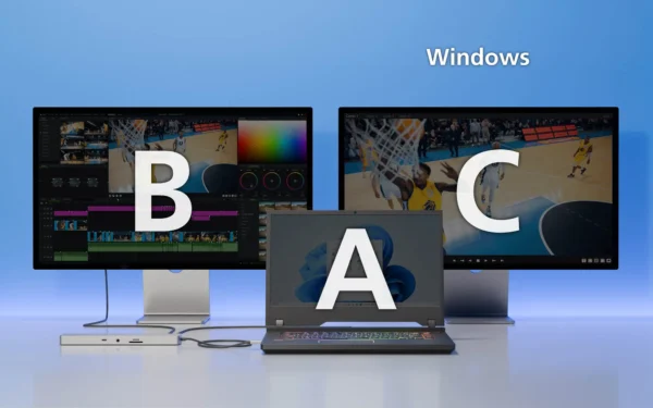 USB-C Multiport Dock with Power Pass-Through