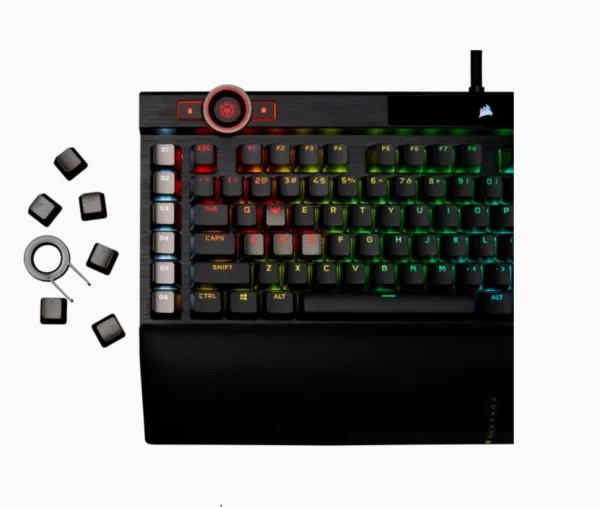 Corsair K100 RGB Optical-Mechanical Wired CORSAIR OPX Switch