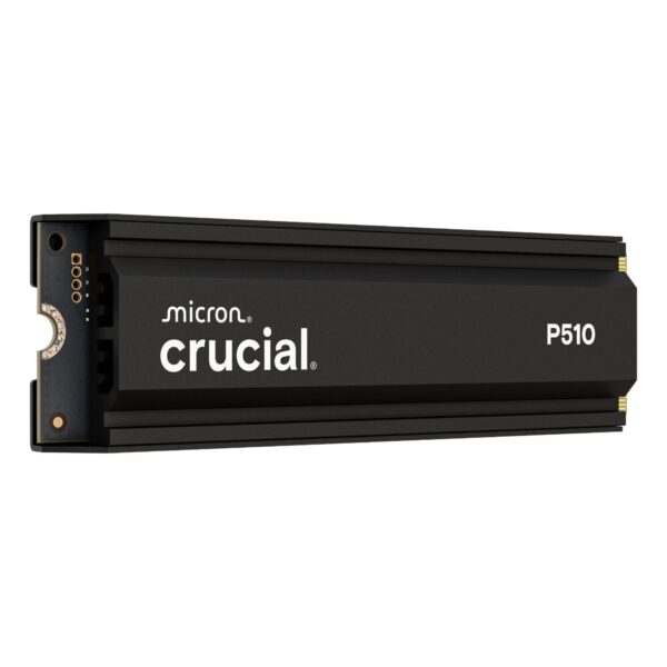 Crucial P510 2TB M.2 Gen5 with Heatsink NVMe 3D NAND SSD