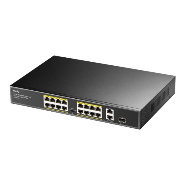 Cudy 16-Port Unmanaged PoE+ Switch