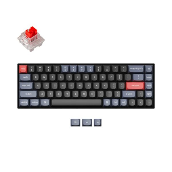 Keychron K6 Pro 65% Red G Pro Switches RGB Wireless Keyboard